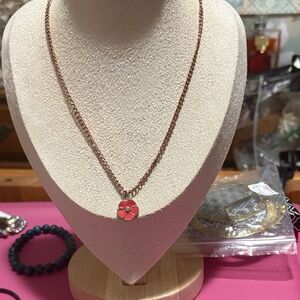 Elegant Rose Gold Pendant Necklace